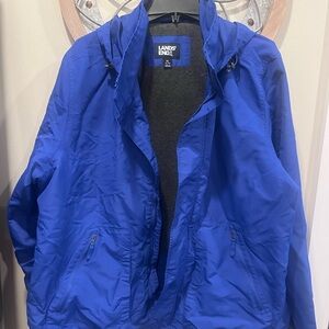 Lands' End Men's Blue Jacket
